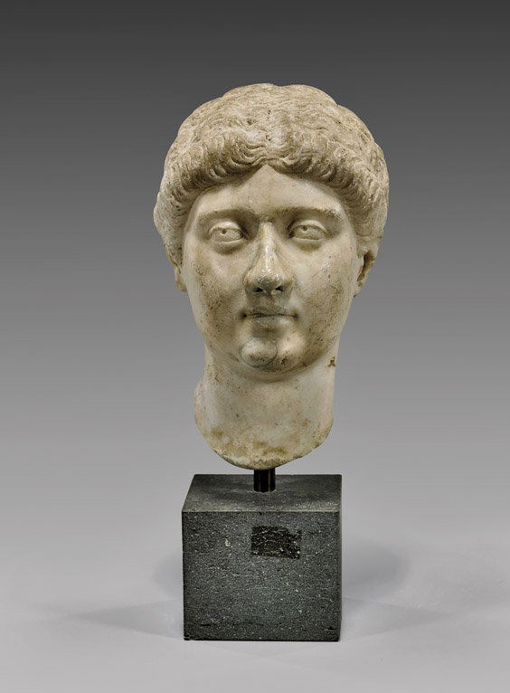 ROMAN MARBLE PORTRAIT BUST: Bruttia Crispina (1 of 3)