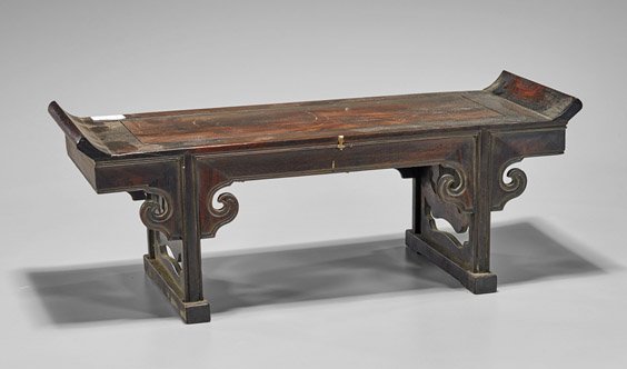 Miniature Carved Hardwood Altar Table (1 of 1)