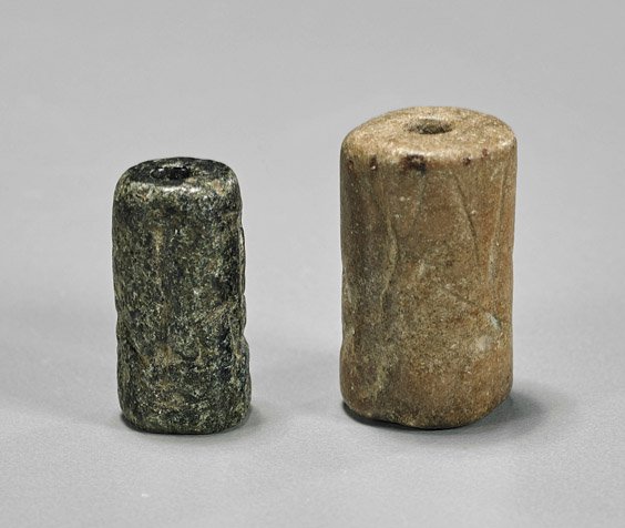 Two Near Eastern Cylinder Seals (1 of 1)