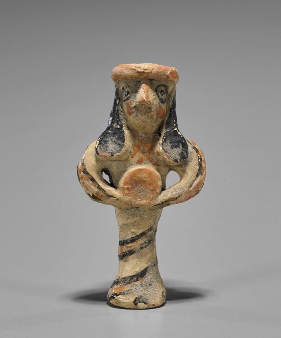 Ancient Moulded Terracotta Figure (1 of 1)