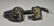 Two Paper Mache "Shrunken Heads"