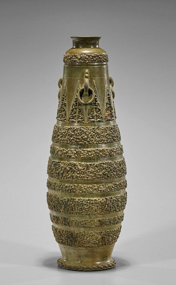 Tall Archaistic Chinese Bronze Vessel (1 of 1)
