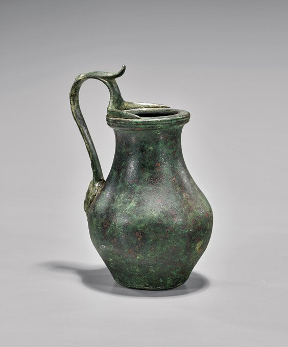 ANCIENT ROMAN BRONZE VESSEL (1 of 3)