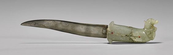 MUGHAL BOWENITE DAGGER (1 of 2)
