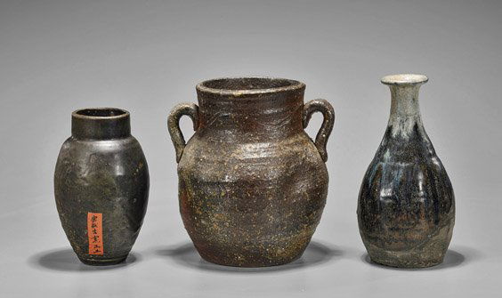 Three Various Antique Vases (1 of 1)