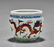 Small Chinese Doucai Glazed Dragon Jar