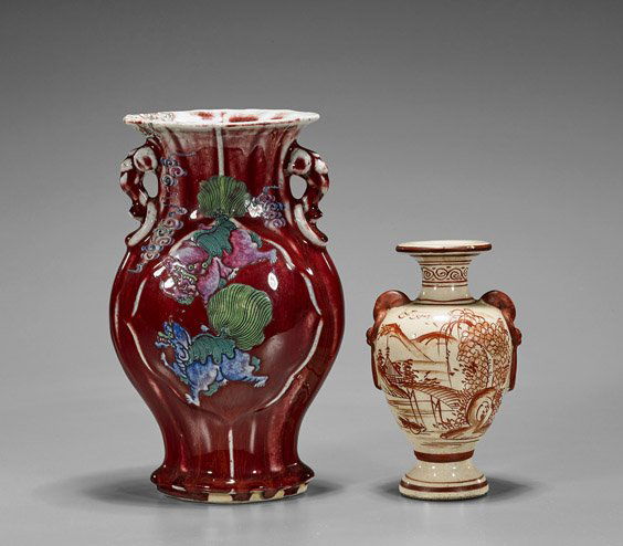 Two Old Chinese Ceramic Vases (1 of 3)