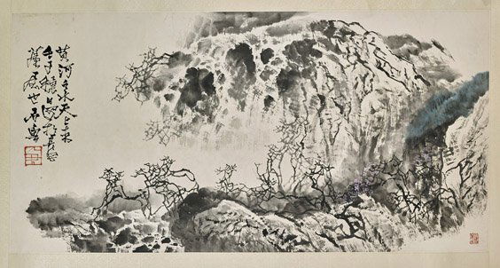 Two Chinese Unmounted Paper Scrolls (1 of 6)