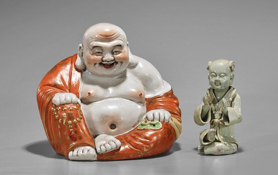 Two Chinese Porcelain Figures (1 of 2)