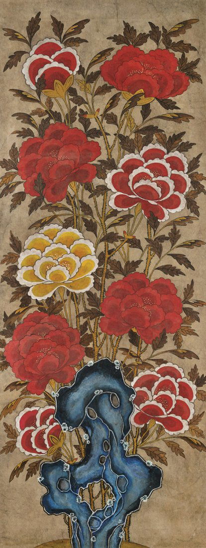 KOREAN CHOSON DYNASTY FOLK PAINTING (1 of 1)