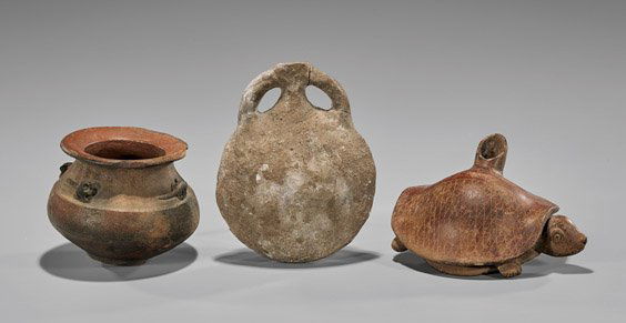 Three Various Pottery Vessels (1 of 1)