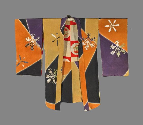 Five Japanese Ladies' Silk Robes (1 of 5)