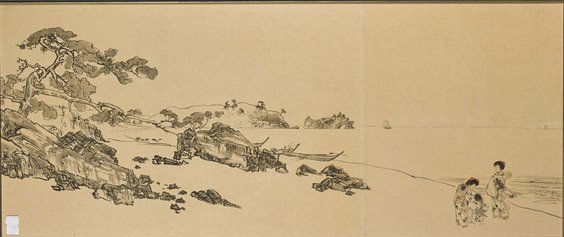 Three Ink & Color on Paper Flatworks (1 of 6)