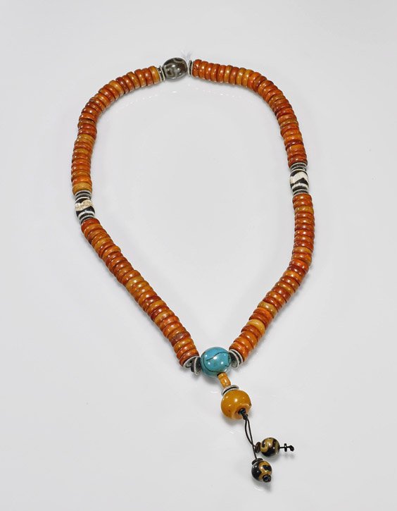 Three Prayer Necklaces: Amberine & Seed (1 of 2)