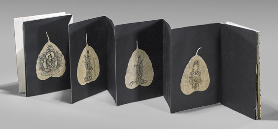 Six Chinese Leaf Drawings (1 of 1)