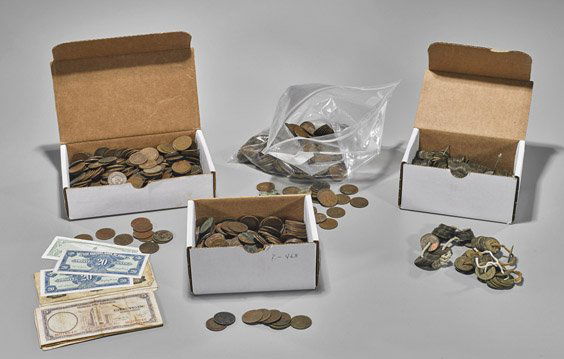 Group of Antique Chinese Currency (1 of 1)