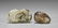 TWO ANTIQUE CELADON JADE LOTUS CARVINGS - 2