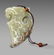 OLD ARCHAISTIC YELLOW JADE PLAQUE - 2