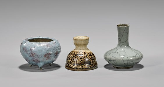 THREE TANG & SONG DYNASTY MINIATURES (1 of 2)
