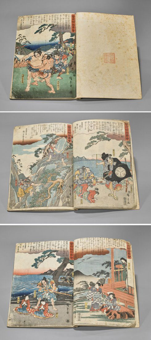 ANDO HIROSHIGE WOODBLOCK PRINT ALBUM (1 of 6)