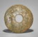 LARGE ANTIQUE MULTICOLOR JADE BI - 3