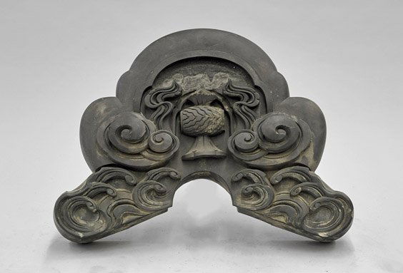 Massive Old Japanese Roof Tile (1 of 1)