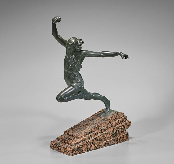 Vintage Bronze Sculpture after Le Verrier (1 of 3)