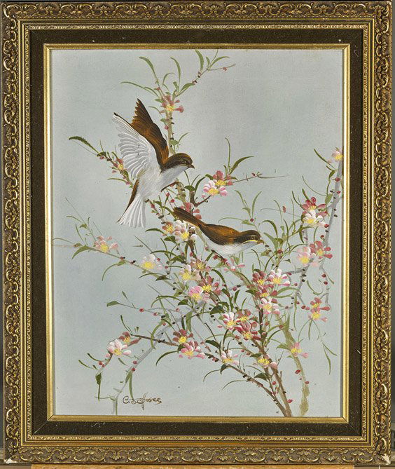 Four Various Flatworks: Oil & Silk (1 of 5)