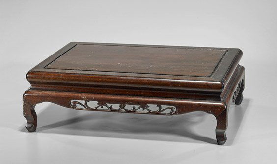 Old Chinese Hardwood Low Stand (1 of 1)
