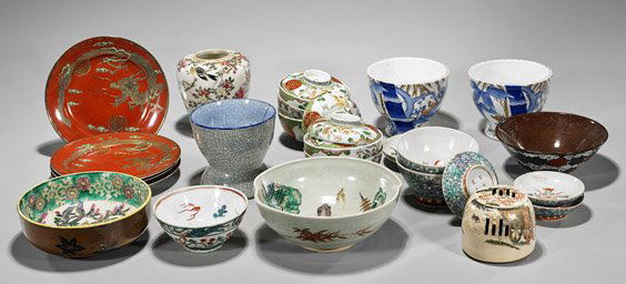 Twenty Old & Antique Mostly Japanese Porcelains (1 of 1)