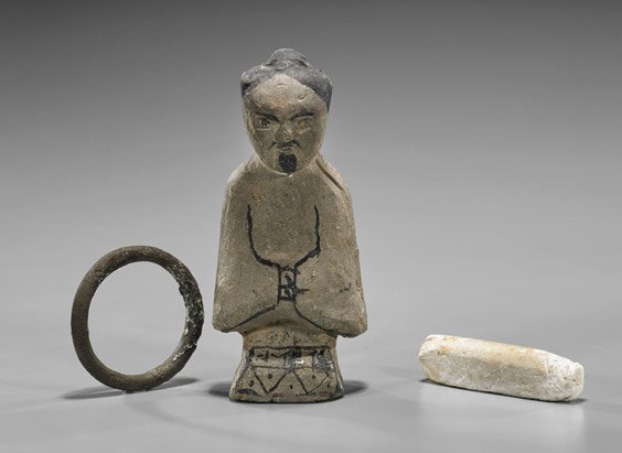 Three Archaic Chinese Items (1 of 1)