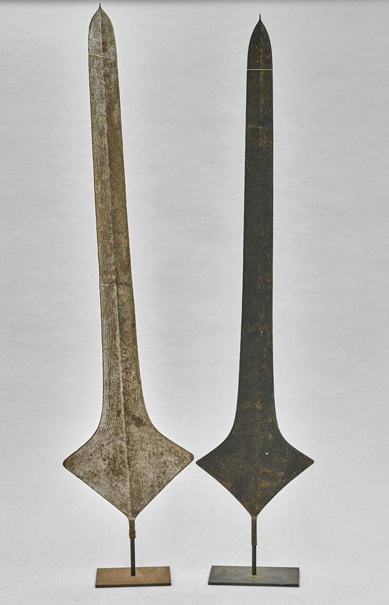 Two DR Congo Metal Liganda Currency (1 of 1)