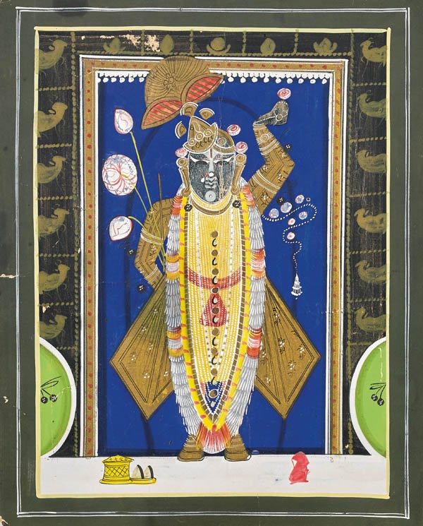 FIVE RAJASTHANI PAINTING MINIATURES (1 of 5)