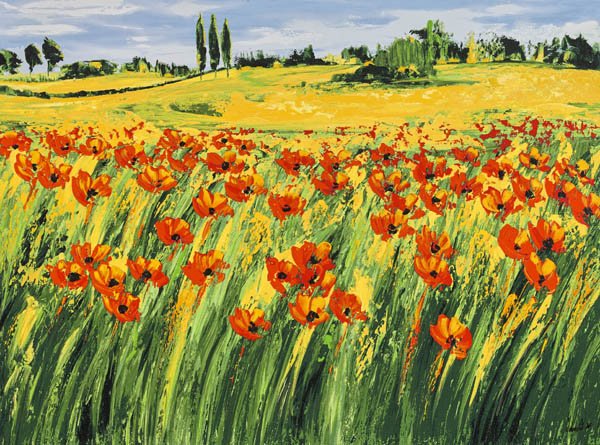 SERIGRAPH ON CANVAS BY JALINE POL (1 of 2)