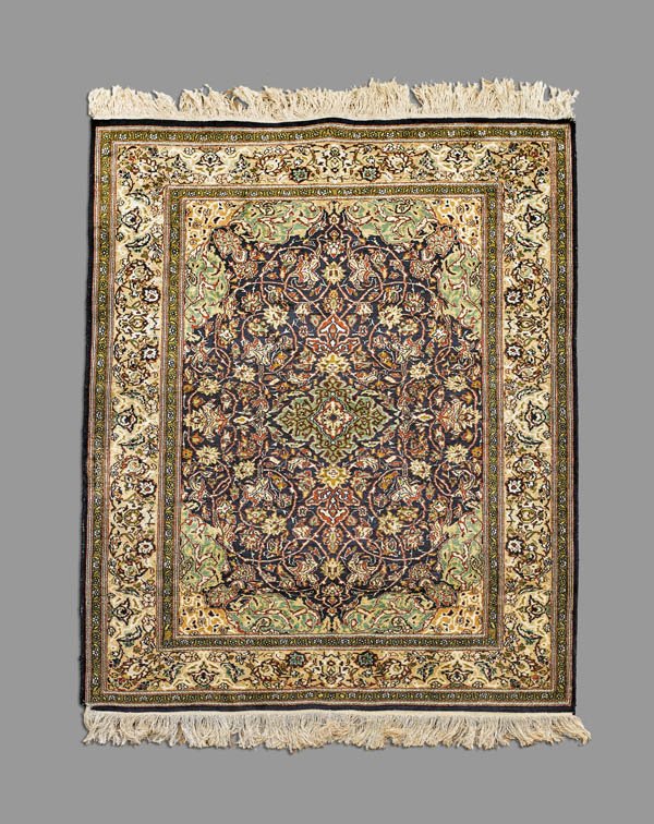 LARGE PERSIAN SILK RUG (1 of 1)