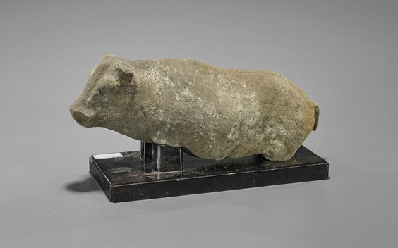 Han Dynasty Pottery Cow (1 of 1)