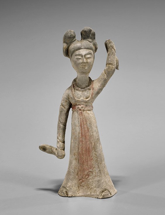 Three Chinese Items: Dancer & Jars (1 of 4)