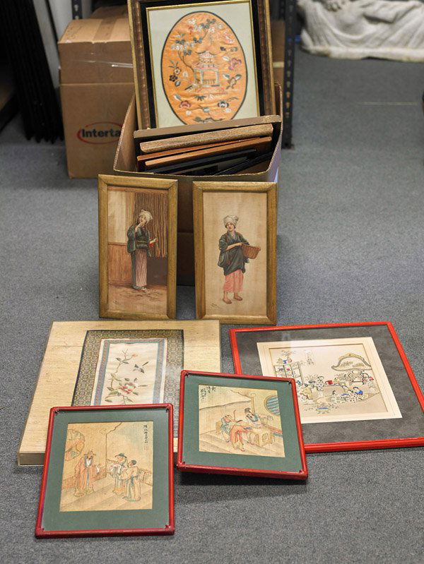 Fourteen Chinese Flatworks: Silk & Paper (1 of 1)