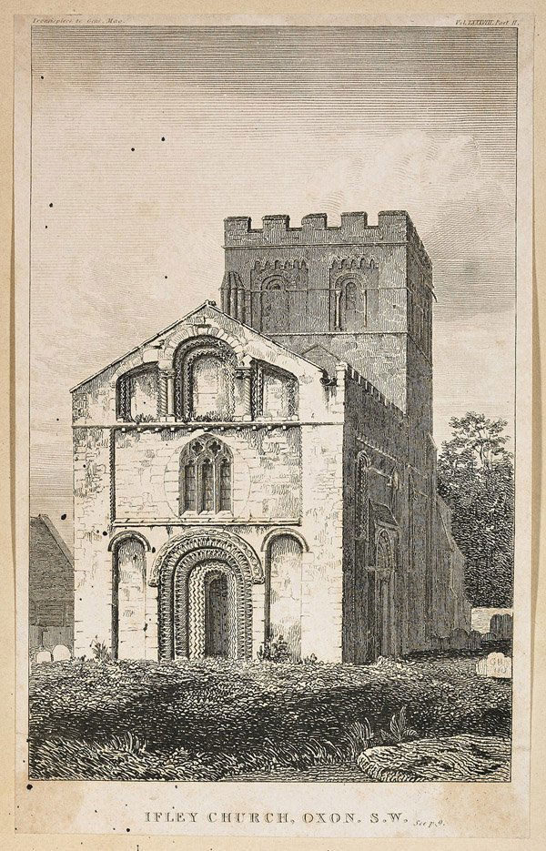 Five Antiqye Architectural British Prints (1 of 5)