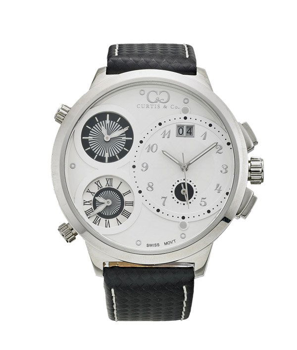 CURTIS & CO. "BIG WORLD TIME" LIMITED EDITION WATCH (1 of 3)