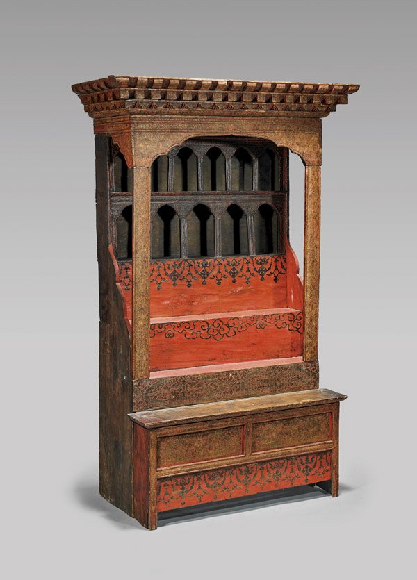 ANTIQUE TIBETAN OR MONGOLIAN ALTAR (1 of 2)