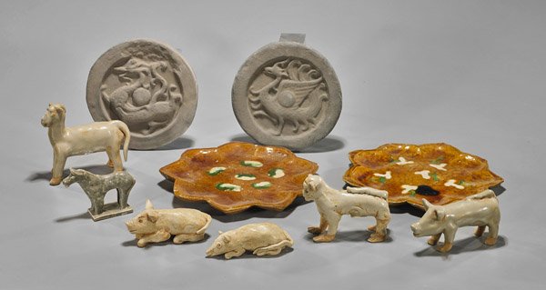 Ten Early-Style Chinese Ceramics (1 of 1)