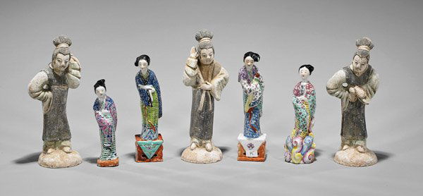 Seven Chinese Ladies: Porcelain & Pottery (1 of 1)