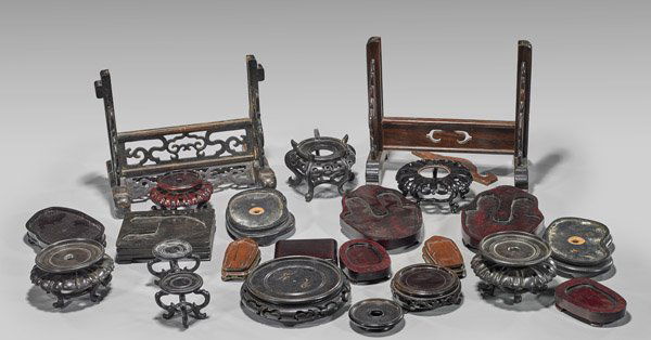 Twenty-Three Wood Stands (1 of 1)