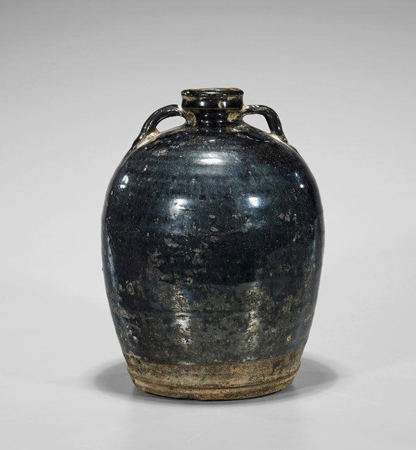 Jin Dynasty Henan Stoneware Jar (1 of 2)