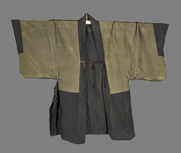 Men's Japanese Silk Short Robe (1 of 2)