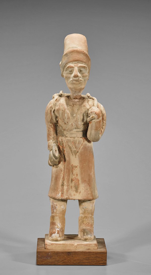 Tang Dynasty Pottery Traveling Foreigner (1 of 2)