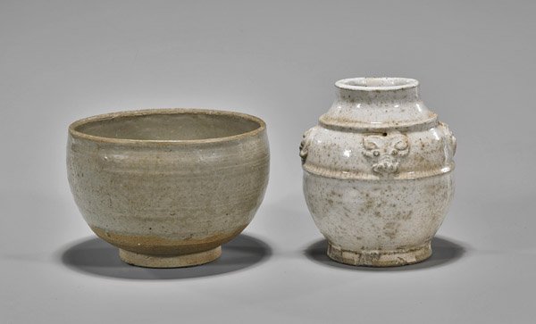 Two Early Chinese Glazed Ceramics (1 of 1)