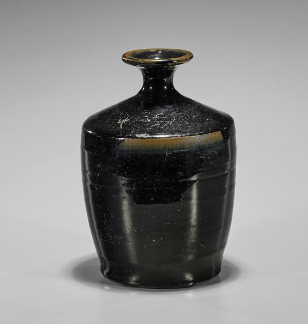 Jin Dynasty Henan Glazed Black Jar (1 of 2)