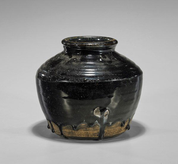 Jin Dynasty Henan Glazed Jar (1 of 2)